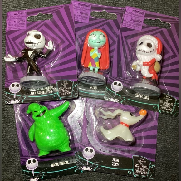 Disney Other - The Nightmare Before Christmas Figurines